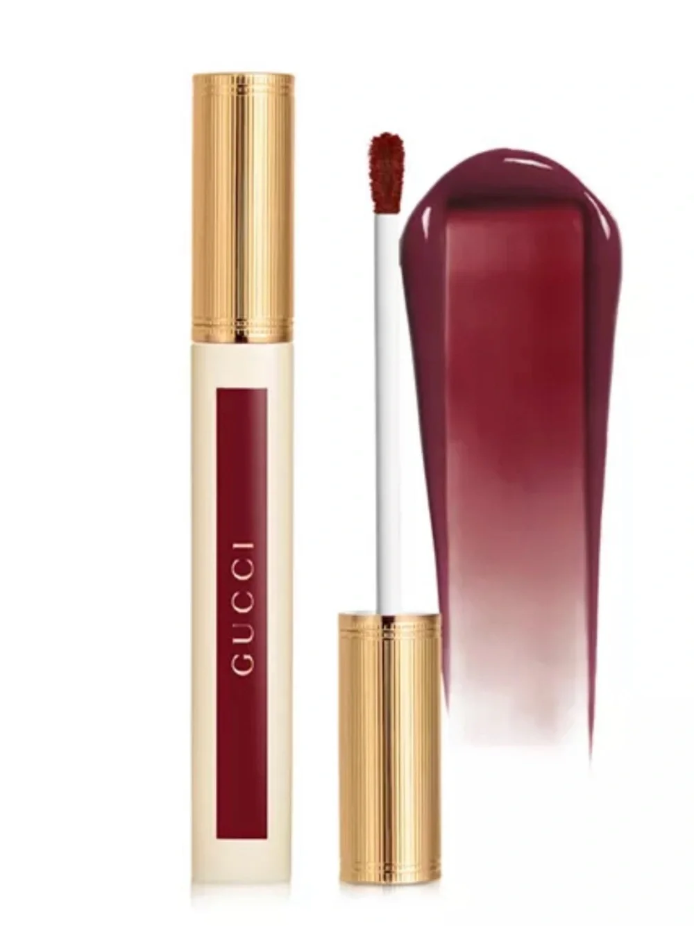 Gucci Glow Oil in Water Tint Liquid Lipstick 129 Paula Maple